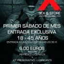 Xtudr - Sexoengrupo: Tios que quieran follar en grupo los sábados por la tarde en el cuarto oscuro del sexshop 
PRIMER SABADO DE MES 
ENTRADA SALA X Y DARKROOM EXCLUSIVO DE 18 A 45 AÑOS 
ENTRADA 6€
INCLUYE ENTRADA GRATUITA PARA UTILIZAR OTRO DIA + KIT CRUISING + REFRESCO O CERVEZA 
Entrada Sala de video y Cuarto Oscuro , reservada para hombres entre 18 - 45 años 
ENTRADA A PARTIR DE LAS 16 HRS