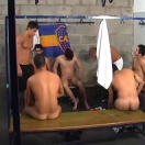 Cruising Gay: Orgía entre Machos en los Vestuarios...