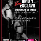Xtudr - Noche de Amos y esclavos 3: Noche de amos y esclavos en el xmanclub de Barcelona. Próximo sábado 25 de enero. Espectáculo en directo de BDSM por Máster Deimos y sus esclavos 