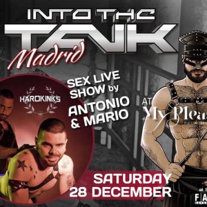 Xtudr - INTO THE TANK: La legendaria fiesta gay fetish de rollo masculino que resalta por sus excelentes Djs y Productores.

INTO THE TANK, a massive international gay dance fetish event for men into masculine attitude and dress-code where Djs playing progressive, tribal house, and electronic dance sessions are one of the main factors of the party.
