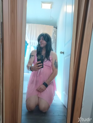 Xtudr - Chastitylockedcockslut: I'm a chastity locked cross dressing sissy faggot cuckold slave, that has been through public and online exp...