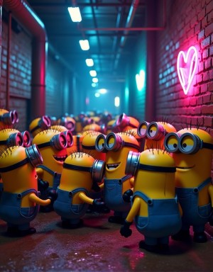 Minions en un after hours