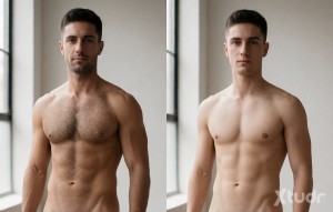 Xtudr - rasurador: Solo para tíos peludos: vienes a casa, a 20 min. de Tarragona, te desnudas y te rasuro todo el cuerpo del cuello para aba...