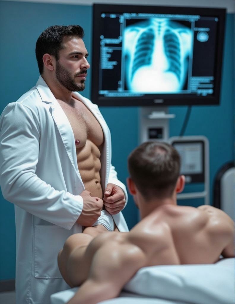 Médico, pies.