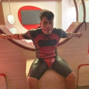 Xtudr - Rubberboy25: Young submissive masochist boy, being in chastity without a key, with a Dominant man in hard training, I endure the pai...