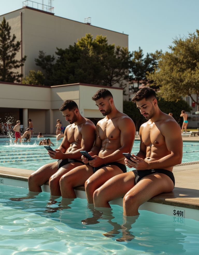 La piscina en la era del móvil. 