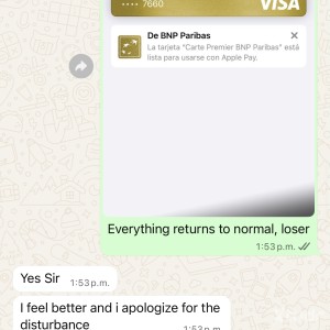 Xtudr - Thelegend: VIP
Se tiene que hacer lo que digo y punto.
