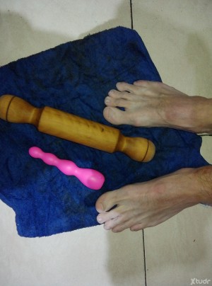 Xtudr - Pasivahot: Pelado, tatuajes, lencería, dildos, linda cola, zorrita