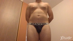 Xtudr - SlaveCam: Inferior asumido para sesiones cam y dominación a distancia con material: jaula plug dildo poppers...