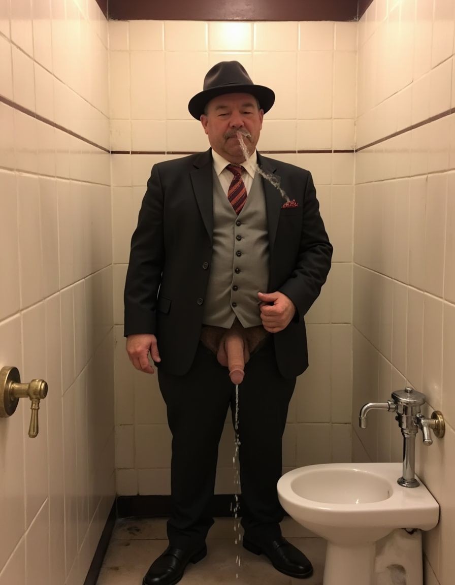 Un hombre con traje 