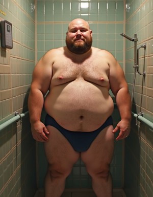 hombres gordos duchas culos gordos