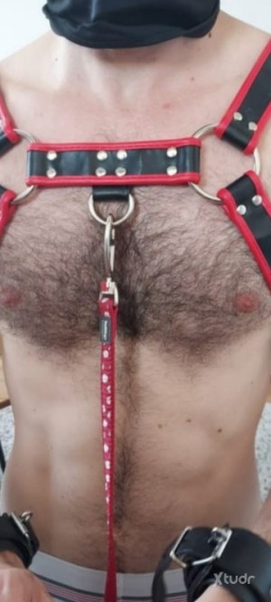 Xtudr - human_urinal: Esclavo en castidad. 