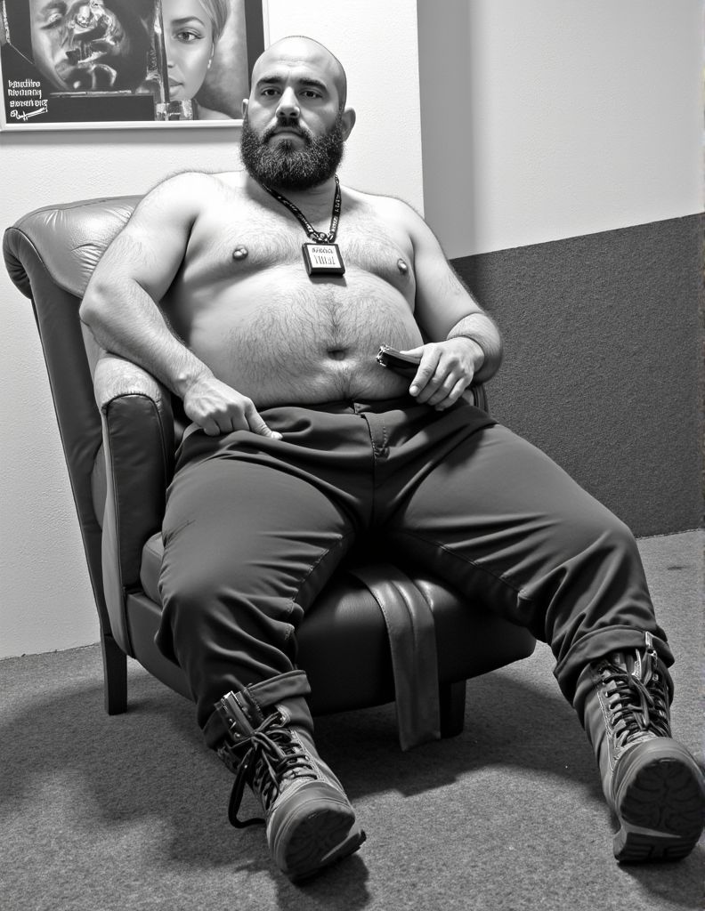 Blanco y negro. Oso fofisano