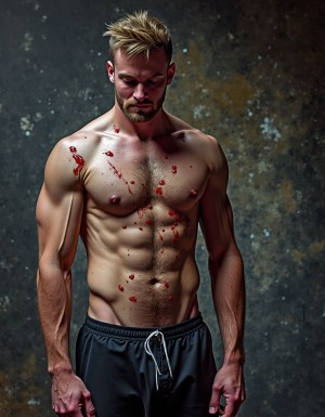 Esclavo culturista castigado con torturas 