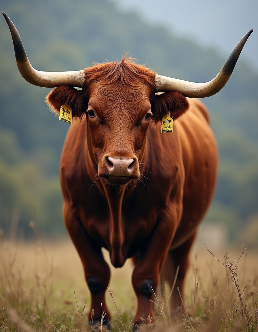 El toro. rabo duro

