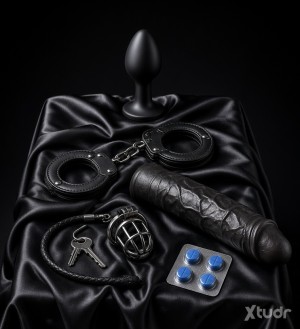 Xtudr - Caged: Submissive interested in forced and controlled Chastity. Without a Dominant man currently but with desires for a Dominant man...