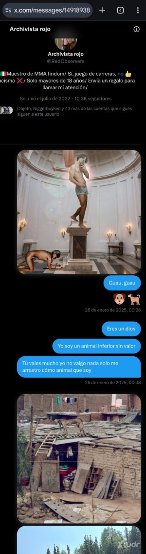 Xtudr - Perritopendejoinferior: Soy un pendejo que le gusta ser tratado como perro soy inferior soy un animal me gusta ser la burla me gusta...