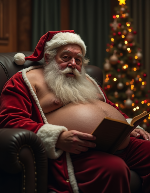 Papa Noel gordo