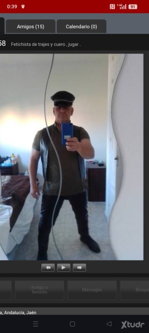 Xtudr - Celtibero59: Amo.juegos. Fist , cuero trajes. 
A la primera foto y si bloqueo. 