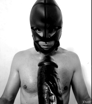 Xtudr - angeloscuro: I close my eyes and in my mind appears a MATURE MALE with a big black dildo, he's not alone. Dungeons, a nearly dark ro...