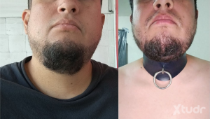 Xtudr - Sumisoputito712: I'm a man with curly black hair and a bit fat. Brown eyes, small mouth.