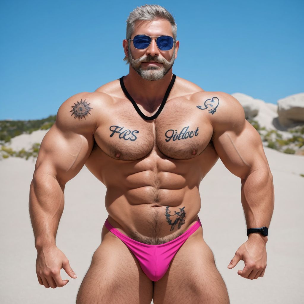 Serie paquetes y tangas. Chulo de playa
