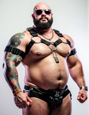 Amo leather con algo de exceso de peso