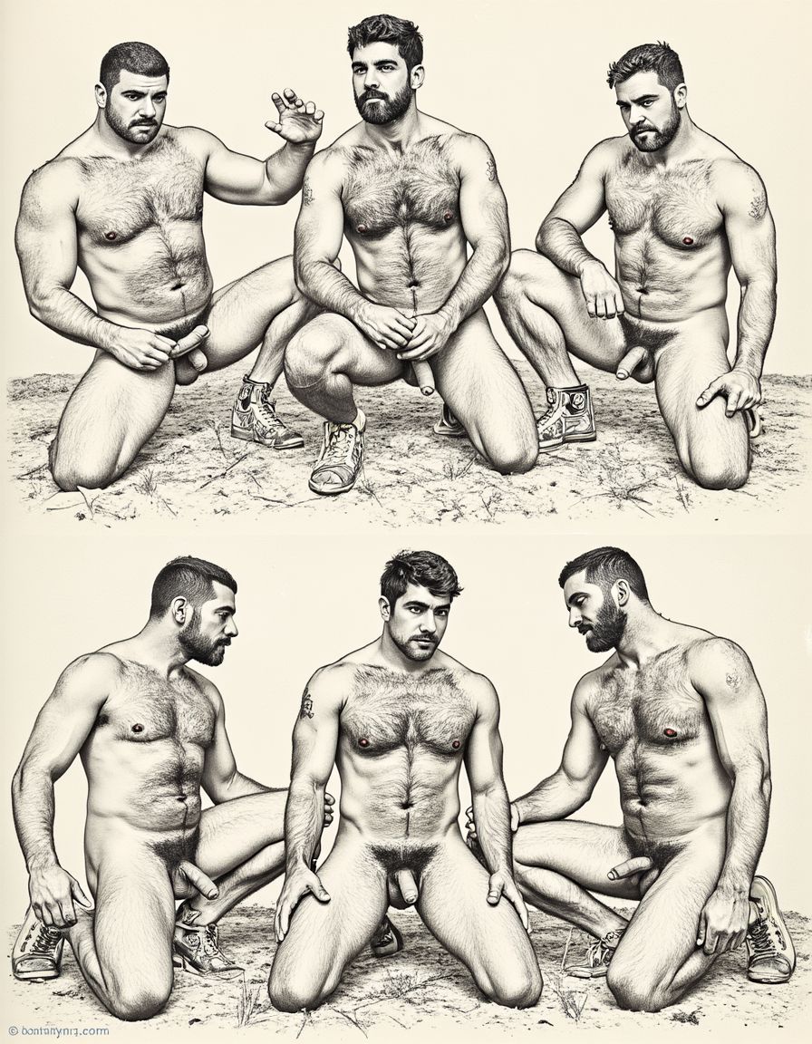 Tom of Finland. Hombres gay porno: 