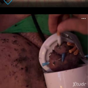 Xtudr - cenicero: Masoca , quemaduras cigarrillos , puros , agujas
