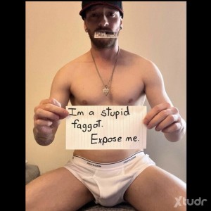 Xtudr - Exposed-Faggot: https://monstercockland.com/photo/296736/treyce-yano/
My name is Treyce Yano and I’m a stupid faggot, expose me ever...
