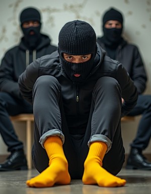 ser secuestrado por skaters con pasamontañas con calcetines que huelan a queso que me aten amordazen y me obliguen a oler 