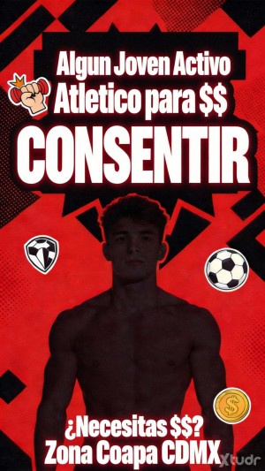 Xtudr - I_Love_ALFAS: Hola, busco a un ➡️ACTIVO ATLETICO⬅️ que entrene 💪🏻GYM o practique SOCCER⚽ para apoyarle con todo lo que requiera:
🏋🏻‍...