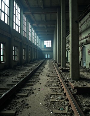 Fabrica abandonada. Un tio nachote follandome
