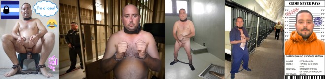 Xtudr - Novatos BDSM Saludos Señores! Soy Pedro Basura y me causa mucho morbo el HEAVY METAL BONDAGE, como las esposas, cadenas de retención y de castigo, grilletes y cepos en las muñecas y los tobillos, collares de hierro, todos los implementos de retención e inmovilización que se aplica en las cárceles, prisiones y correccionales. Sueño algún día caer preso en los EE UU y que me envíe a una prisión donde se aplique trabajos forzados. Imagino formar parte de la cadena de presos (chain gang), estar encadenado con delicuentes, vistiendo una braga naranja o de rayas y custodiado por sádicos guardias dispuestos a dispararme a la cabeza, haciendo labores de agricultura, limpieza, construcción a pleno sol por 12 horas diarias, que le gente de la calle me vea así... humillado, domesticado y llevado por los años y la misma rutina todos los días... Lamentablemente, hay pocas cárceles o prisiones en el mundo donde se aplique la esclavitud en reos y presidiarios...