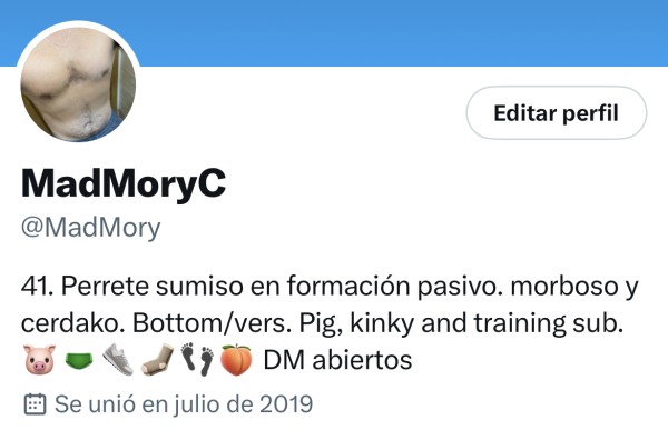 Xtudr - CERDOS con TWITTER @MadMory en twitter 