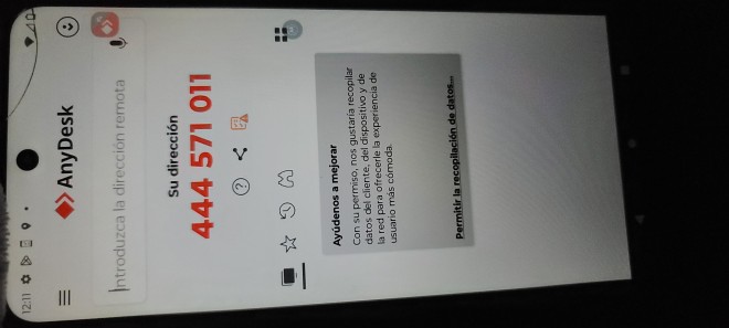 Xtudr - Anydesk Halguien para usar mi teléfono 