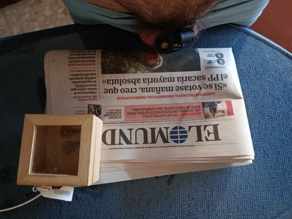 Xtudr - COMPETICION DE MINIPOLLAS Zorra29. Cagecheck. Dia 18 y ultimo. Queda liberada de su castidad. Enhorabuena, perrete!!! 