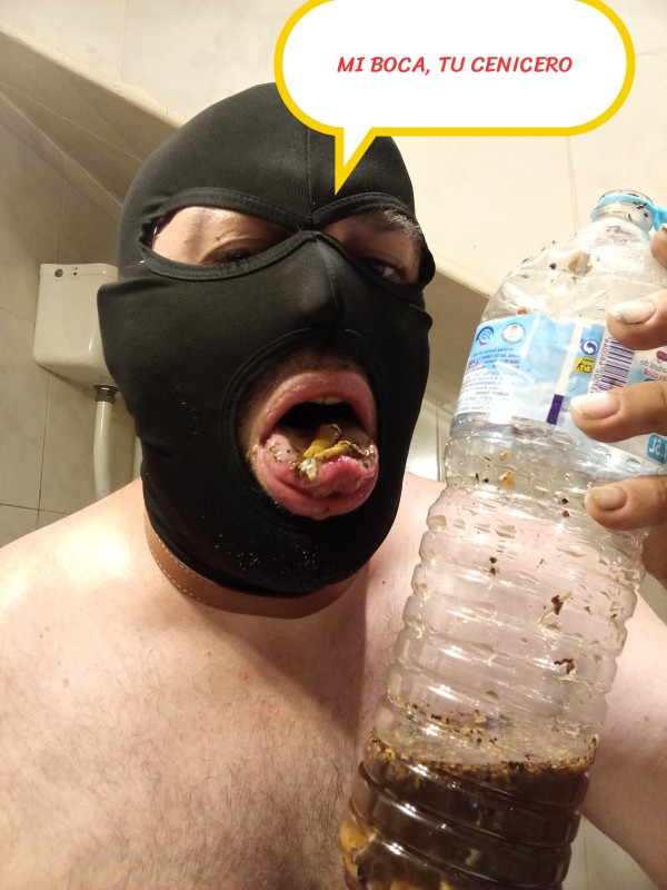 Xtudr - Cenicero humano para amos en la provincia de alicante y quien venga a la provinvia I'm looking for dominant Spanish or foreign men, 20 years old or older, in the Alicante province who will treat me like the human garbage I am. I'll get on my knees and serve as your human ashtray for you to throw your cigarette butts in, smoke your cigars and cigarettes, and put them out on my filthy, faggot tongue. Always wearing a dog collar. I'm here to serve you and your friends, being everyone's faggot whore. If you like what you read, send a message. I have photos of myself as a human ashtray. I use Google Translate to translate the texts; I don't know English.

