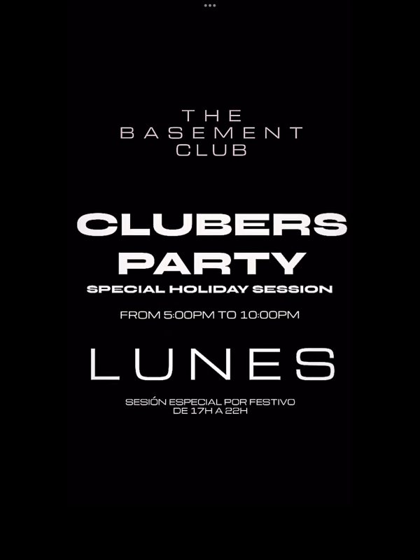 Xtudr - BASEMENT CLUB BCN  LUNES DE PASCUA.
TE PUEDES COMER LA MONA…
O COMERTE UNA POLLA 🍆
O VARIAS…😈