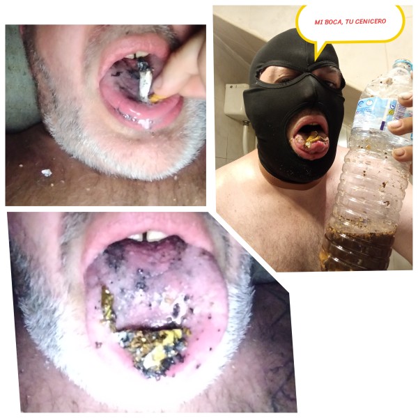 Xtudr - Cenicero y urinario humano Tengo mucha experiencia en ser cenicero humano de rodillas para machos que deseen humillarme por marica de rodillas y poniendo mi lengua al servicio del cenicero y basura que soy estoy en la provincia de Alicante y si es cercarme desplazó para que me humilles por marica