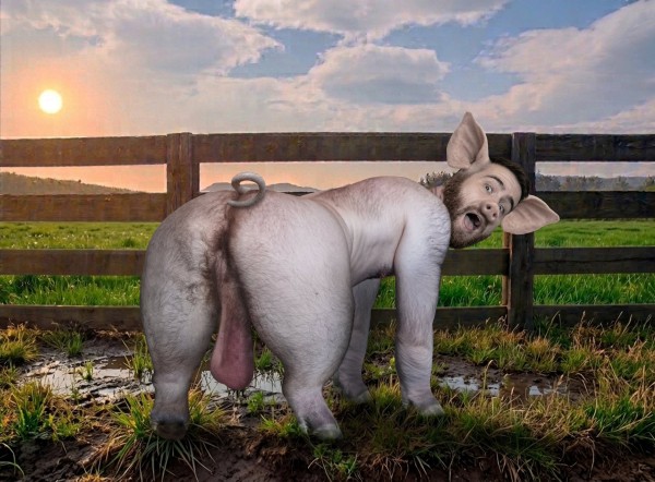 Xtudr - Transformaciones en animales El nuevo puerco del corral. Gruñe y resopla y parece pronunciar palabras en ingles, algo como: 
