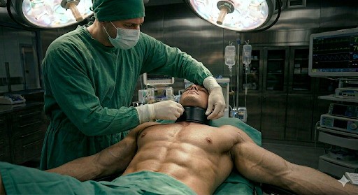 Xtudr - Medical Tumbado en la fría camilla del quirófano, me entrego por completo a las firmes manos del médico mientras ajusta el collarín alrededor de mi cuello.
Siento cómo cada uno de mis músculos se tensa bajo las potentes luces de la sala, rindiéndome totalmente a su control experto.
Sin poder moverme, contengo la respiración ante el roce de sus guantes de látex y la seriedad de su mirada sobre mí.
Estoy a su entera disposición, confiando plenamente en cada procedimiento que decida realizar en mi cuerpo.